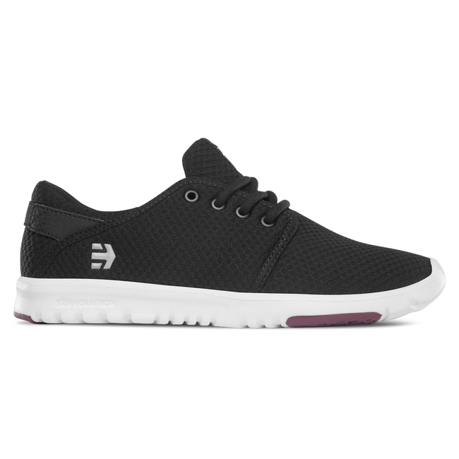 Etnies SCOUT Skor Dam Burgundy/Svarta/Vita - VMP-781654